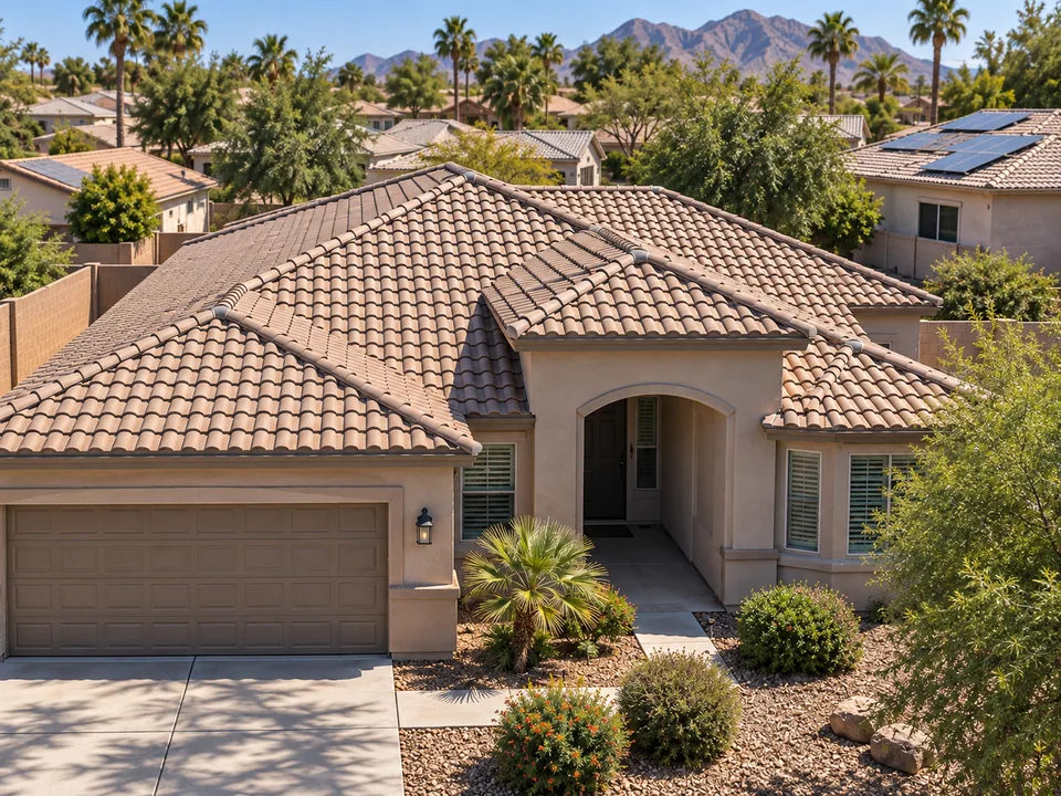 Roof Doc tile roof project in the Phoenix area
